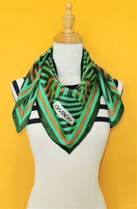 givenchy large silk cobalt solid scarf|Givenchy silk scarves.